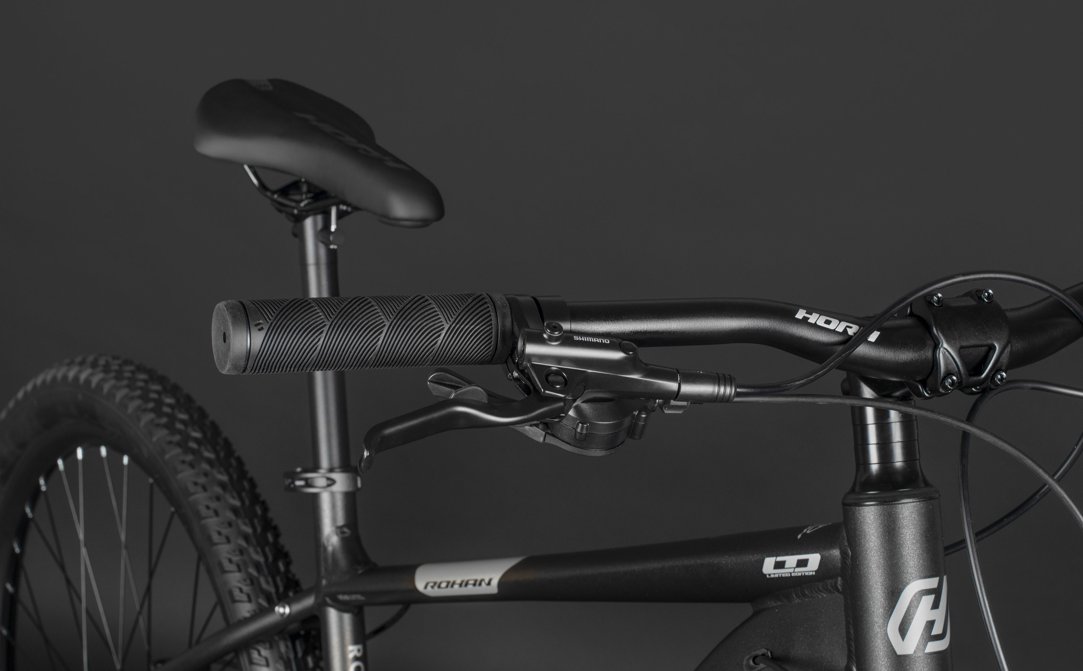 Велосипед HORH ROHAN LTD 29 (2026) Black-Gray