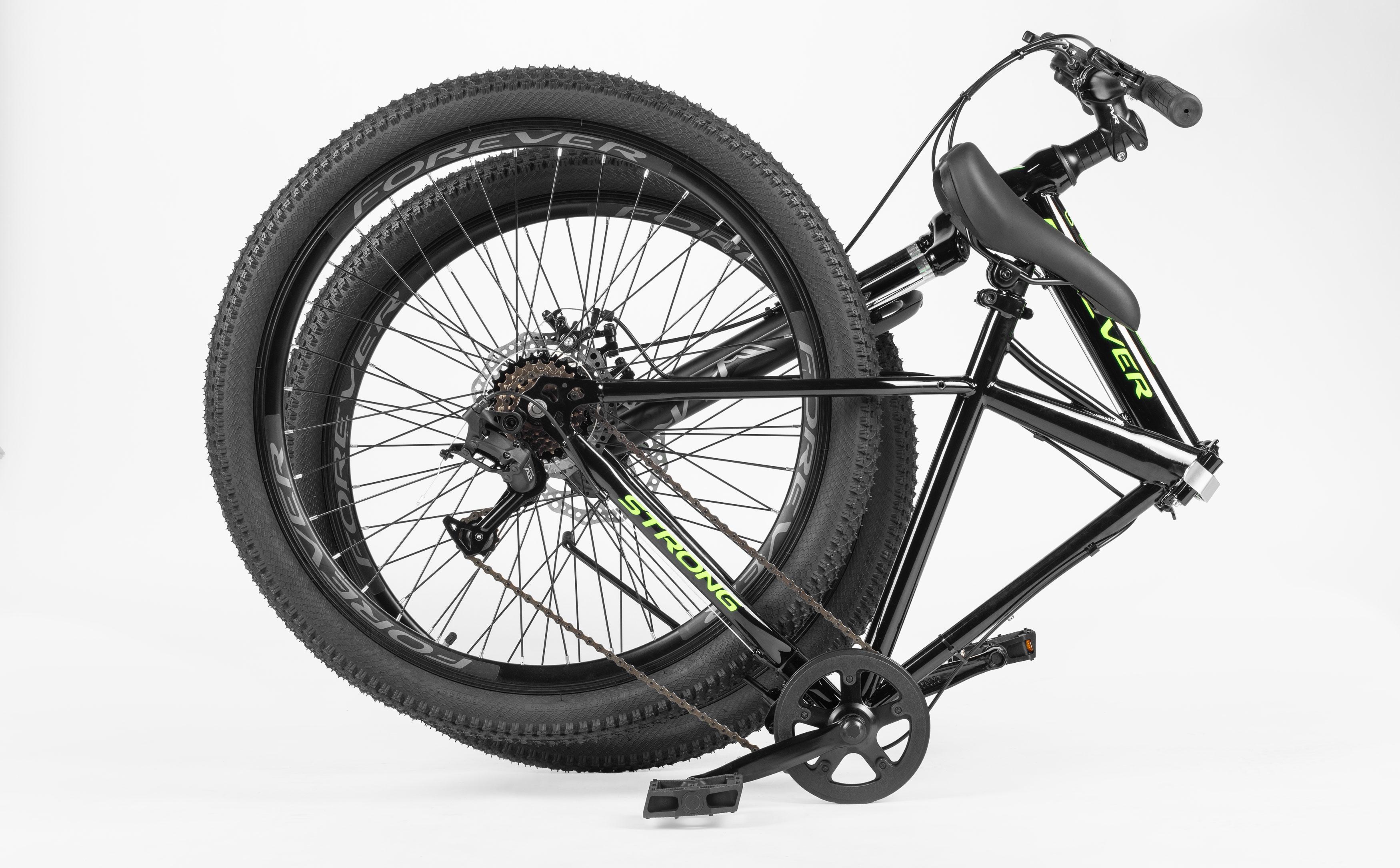 Велосипед FOREVER STRONG 27,5" (2025) Black Green