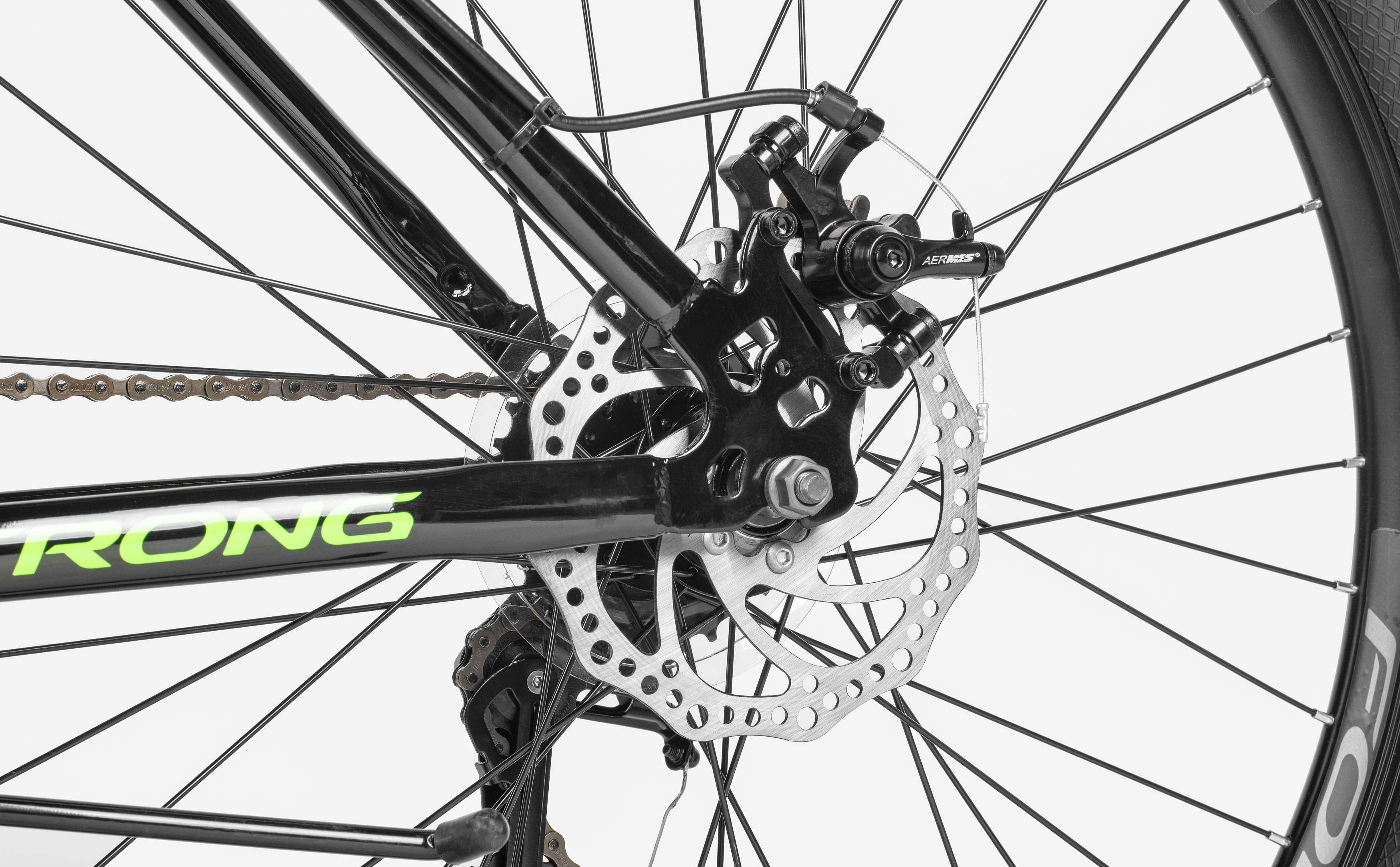 Велосипед FOREVER STRONG 27,5" (2025) Black Green